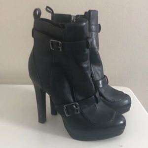 Black hell boots